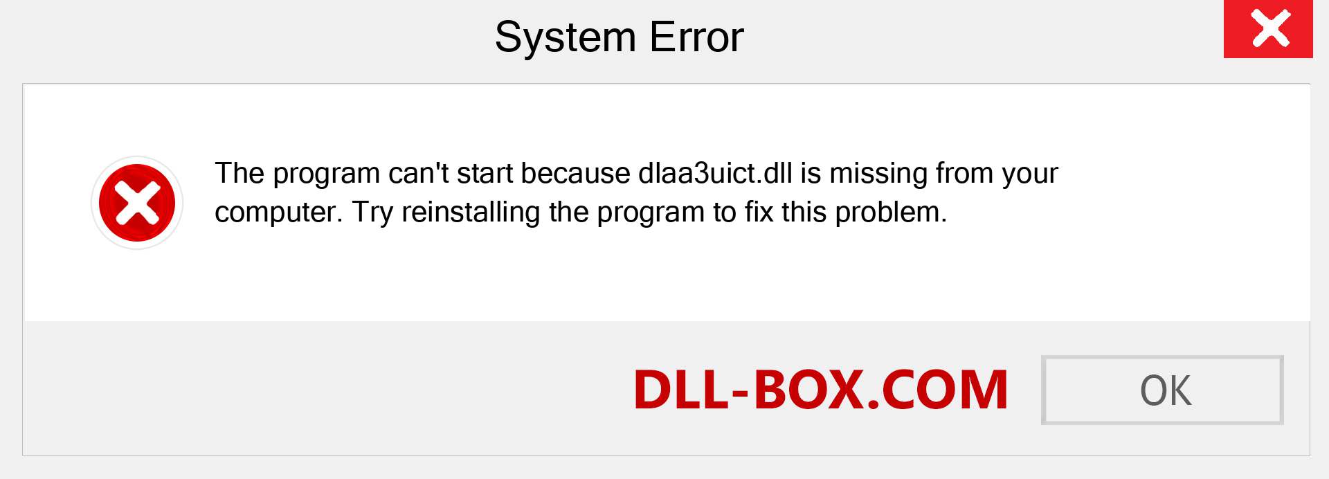  dlaa3uict.dll file is missing?. Download for Windows 7, 8, 10 - Fix  dlaa3uict dll Missing Error on Windows, photos, images